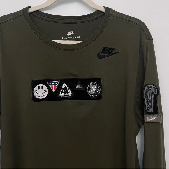 Nike Velcro Sportswear Long sleeve T Shirt - Picture 8 of 10